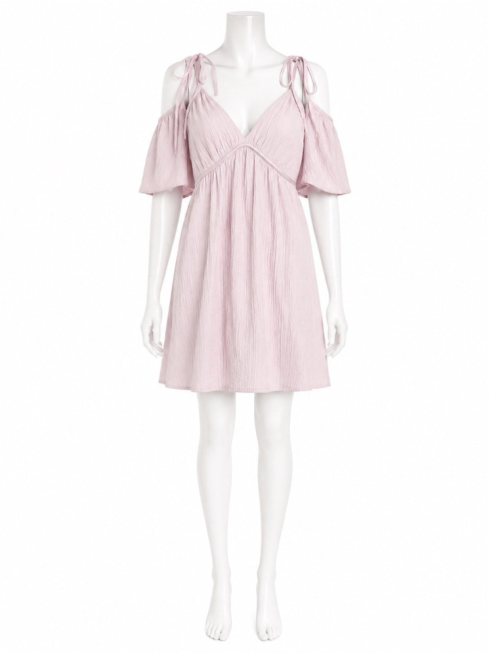Lulus Intentionally Adorable Lavender purple Textured Mini Dress fairy farmhouse